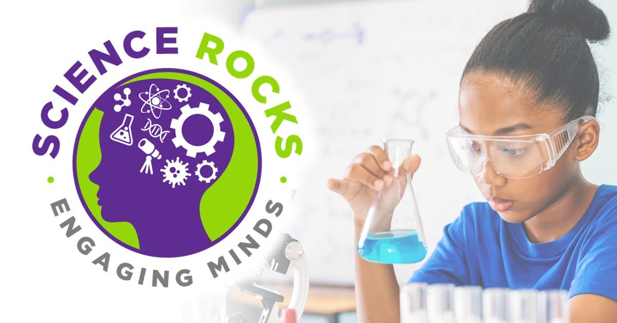 Science Rocks Logo Design